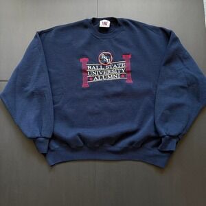 90s ball state graphic crewneck